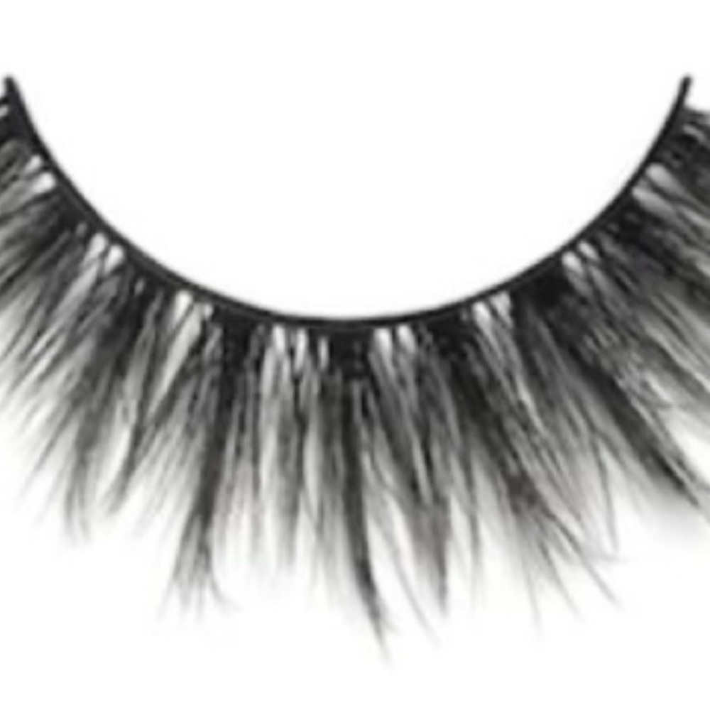 Lilly Lashes Black Faux Mink Wispy False Eyelashes - Picture 2 of 4